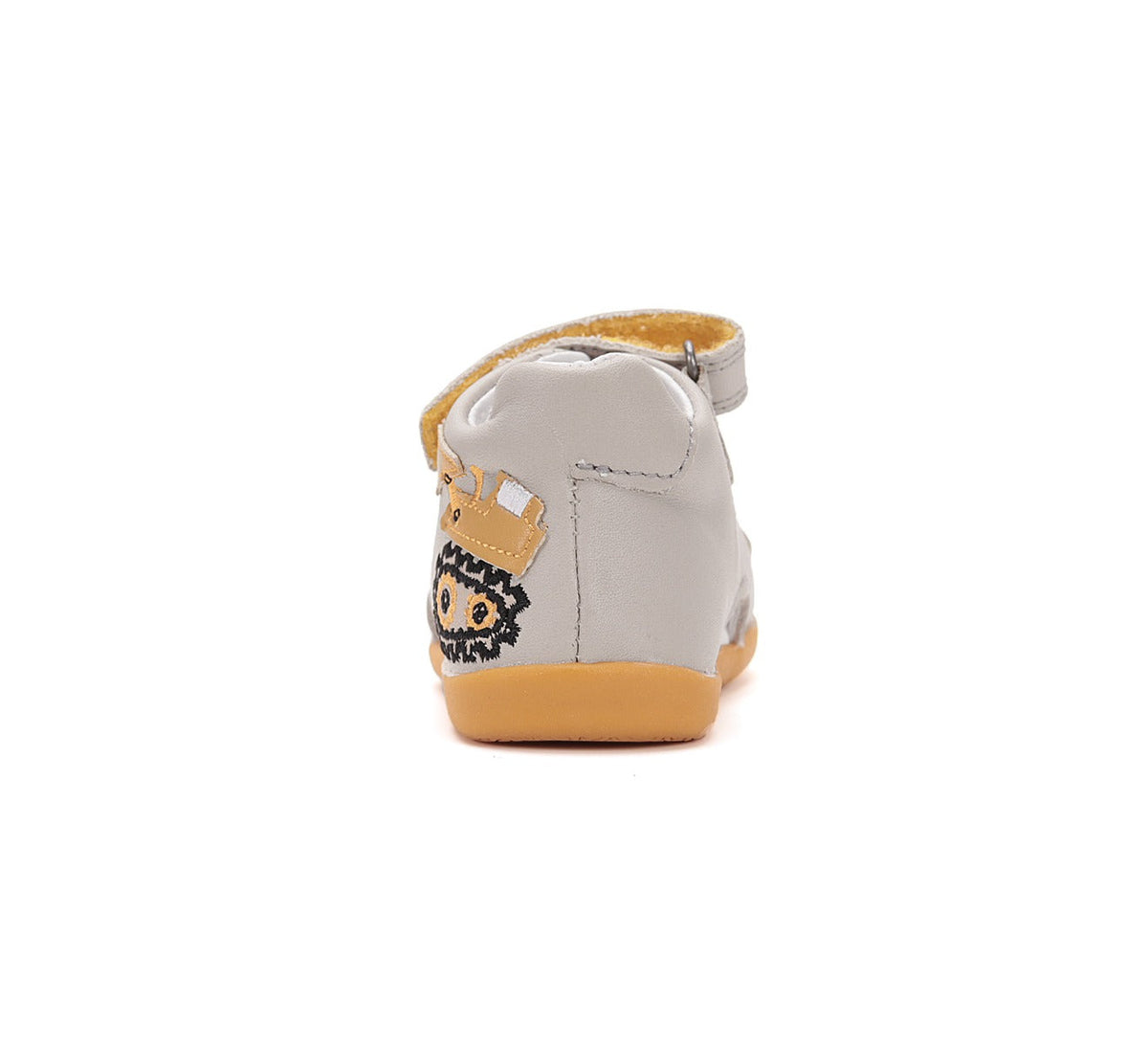 D.D.Step sandale baieti 19-24 Light Grey cu excavator