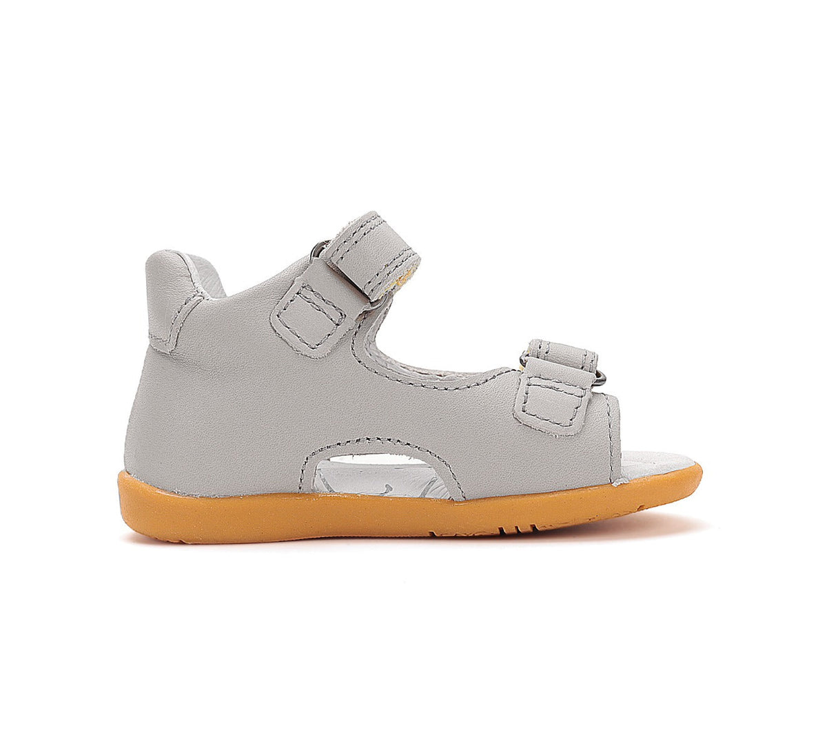 D.D.Step sandale baieti 19-24 Light Grey cu excavator