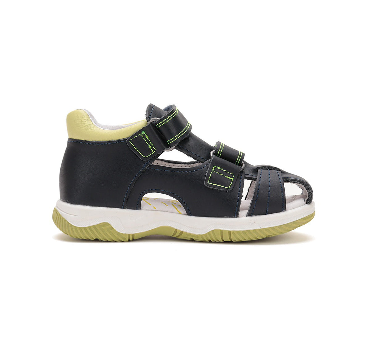 D.D.Step sandale baieti 19-24 Royal Blue cu caine
