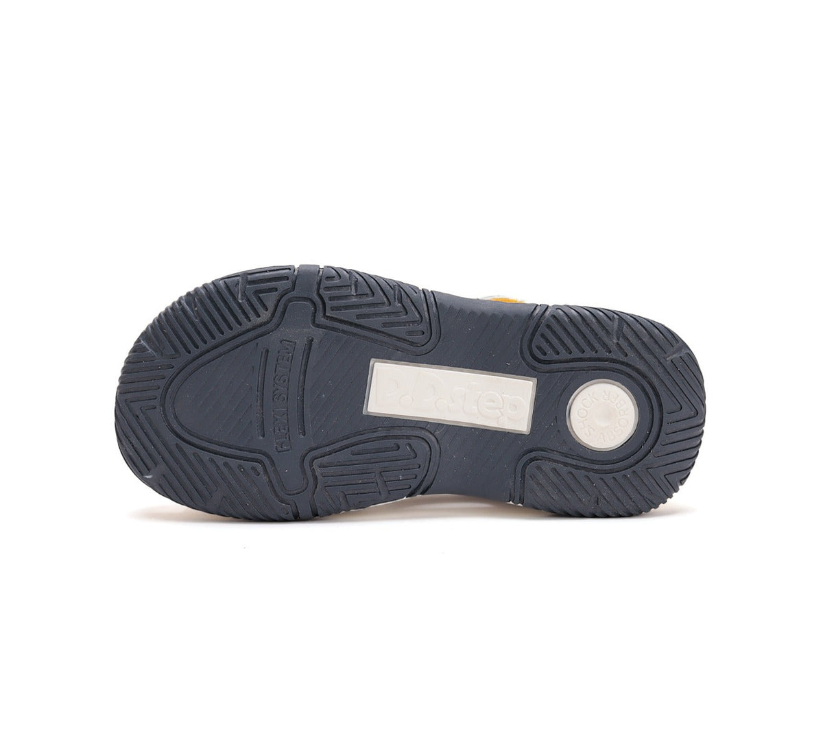 D.D.Step sandale baieti 19-24 White cu caine