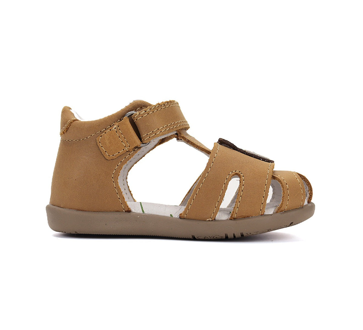 D.D.Step sandale baieti 19-24 Yellow cu ursulet