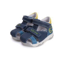 D.D.Step sandale baieti 20-25 Bermuda Blue cu minge