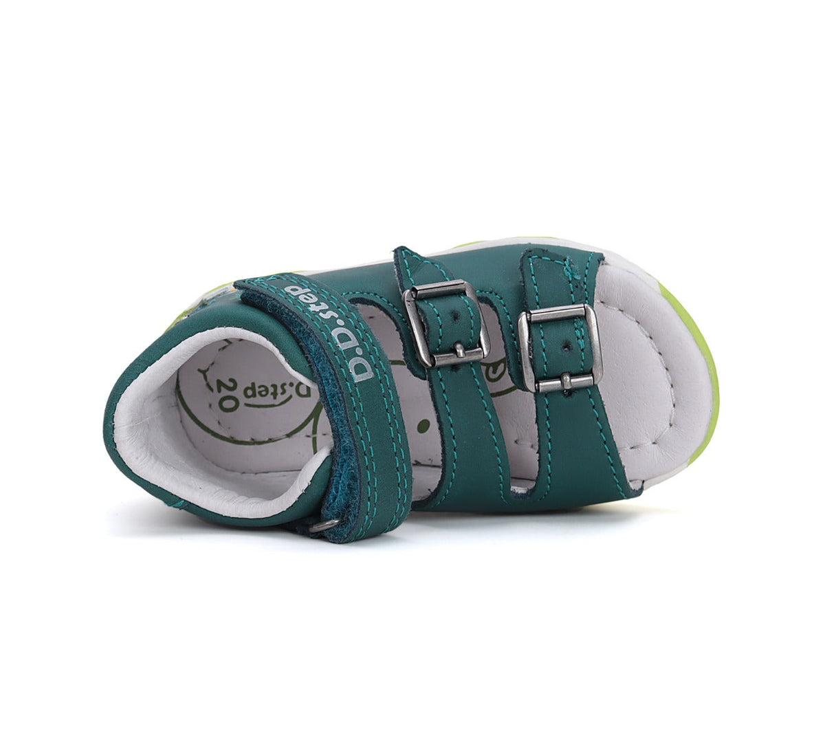 D.D.Step sandale baieti 20-25 Calypso Sky cu crocodil