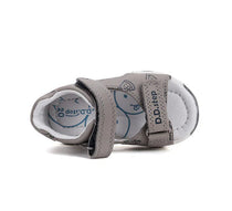 D.D.Step sandale baieti 26-31 Grey cu pizza