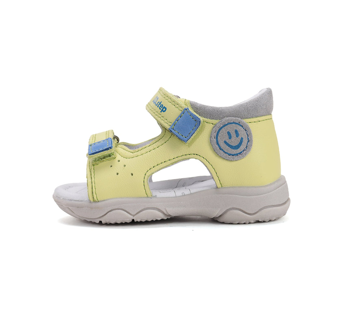 D.D.Step sandale baieti 20-25 Lemon cu smile