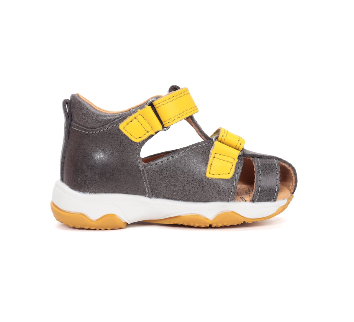 D.D.Step sandale baieti 20-25 Marine Grey cu ursulet