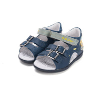 D.D.Step sandale baieti 20-25 Royal Blue cu catel