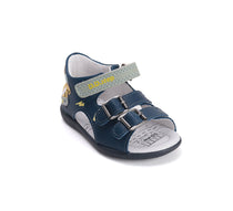 D.D.Step sandale baieti 20-25 Royal Blue cu catel