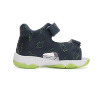 D.D.Step sandale baieti 26-31 Royal Blue cu dino