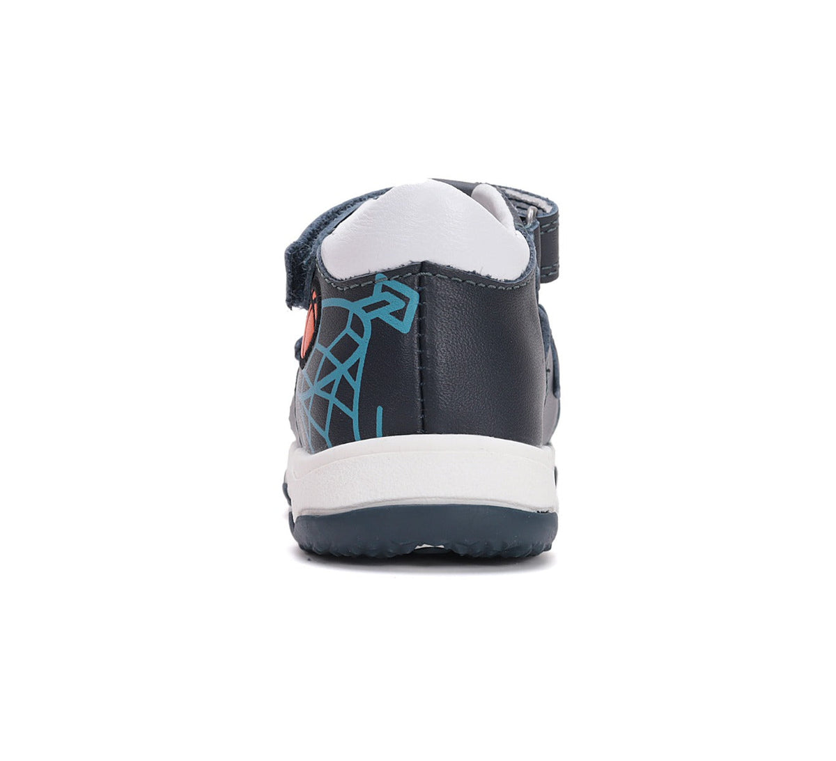 D.D.Step sandale baieti 20-25 Royal Blue cu minge baschet