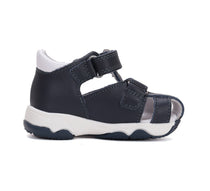 D.D.Step sandale baieti 26-31 Royal Blue cu minge baschet