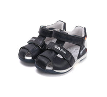 D.D.Step fiú szandál 20-25 Royal Blue csibékkel
