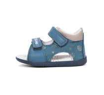 D.D.Step sandale baieti 20-25 Royal Blue cu soare