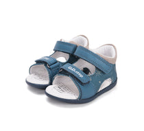 D.D.Step sandale baieti 20-25 Royal Blue cu soare