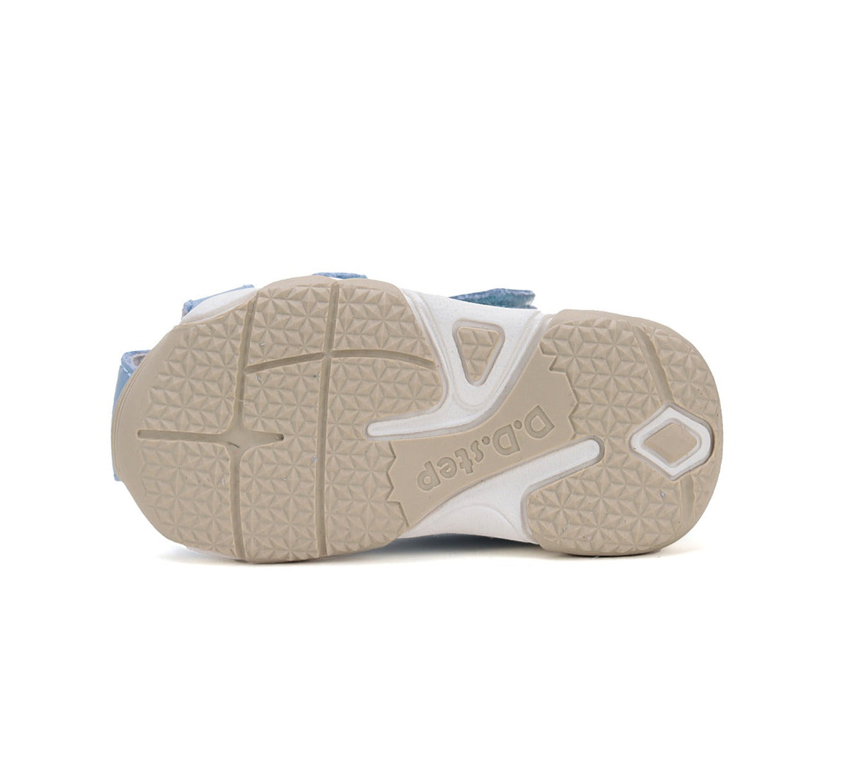 D.D.Step sandale baieti 20-25 Sky Blue cu minge baschet