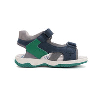 D.D.Step sandale baieti 31-36 Bermuda Blue cu stea