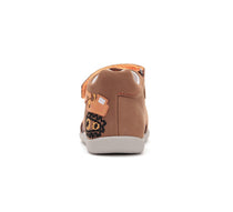 D.D.Step sandale baieti 19-24 Chocolate cu excavator