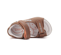 D.D.Step sandale baieti 19-24 Chocolate cu excavator