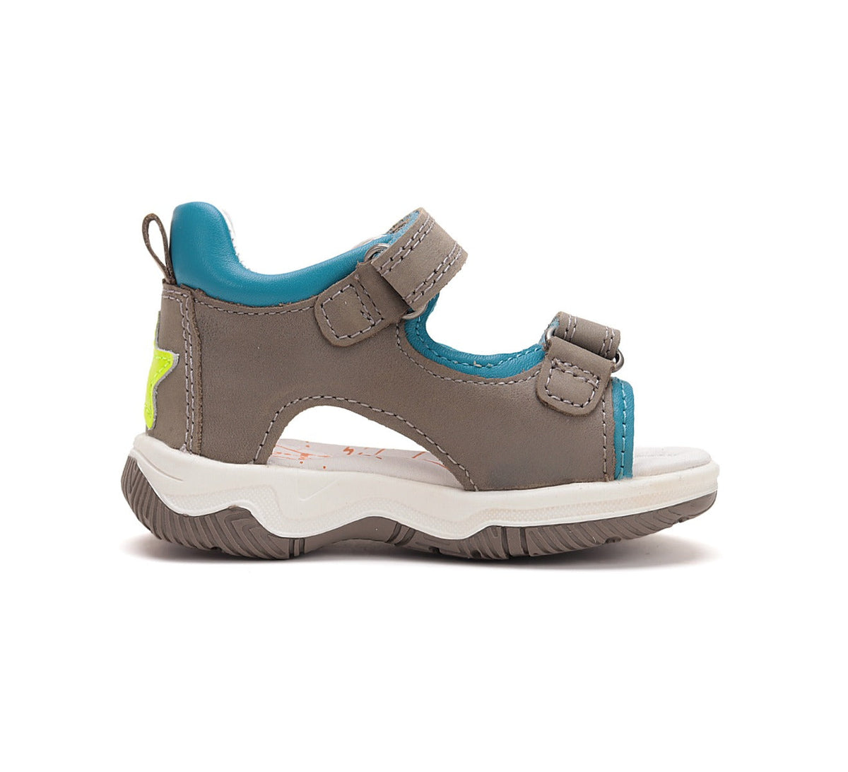 D.D.Step sandale baieti 25-30 Chocolate cu stea