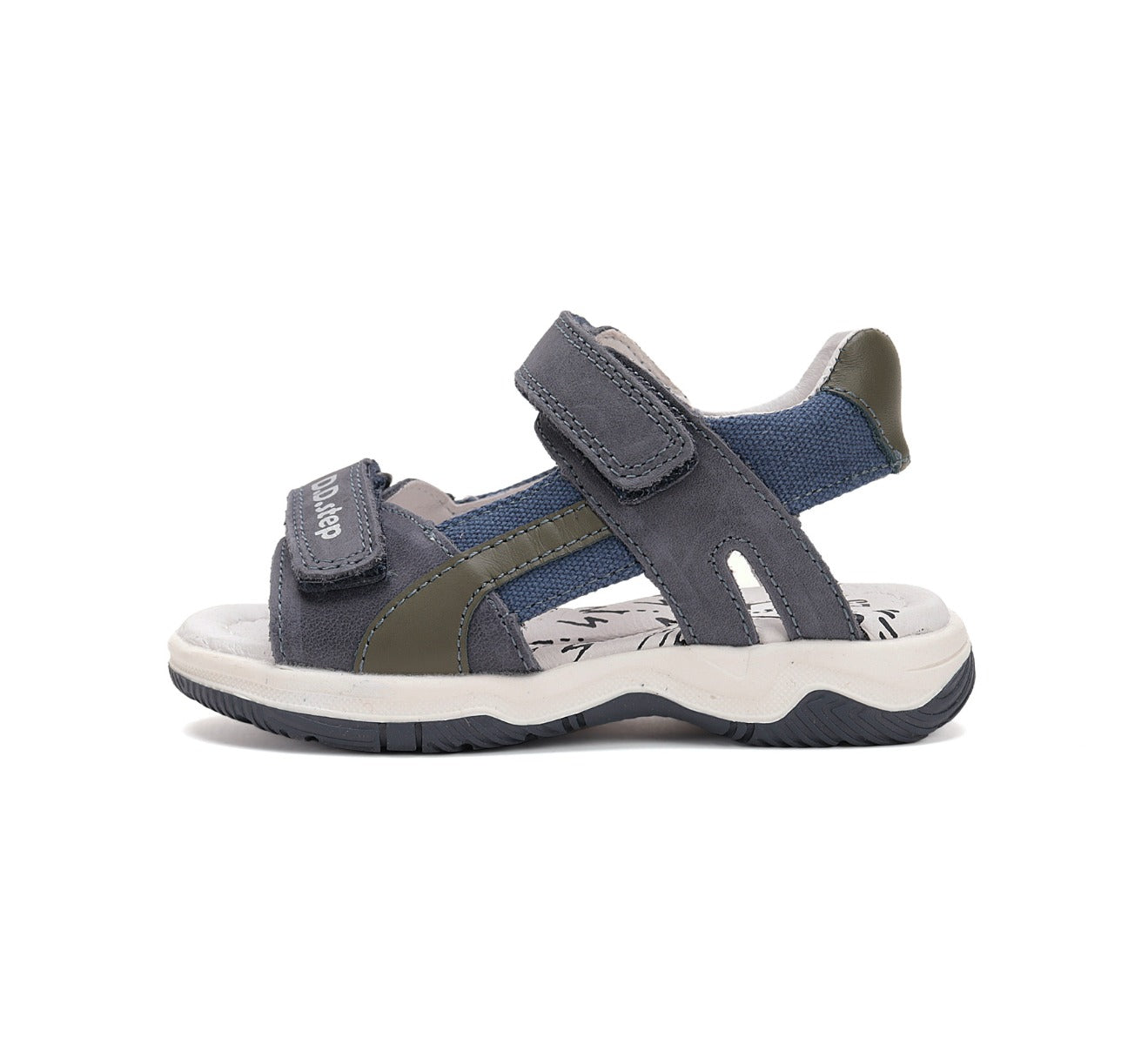 D.D.Step sandale baieti 25-30 Royal Blue Imagine secundară a produsului