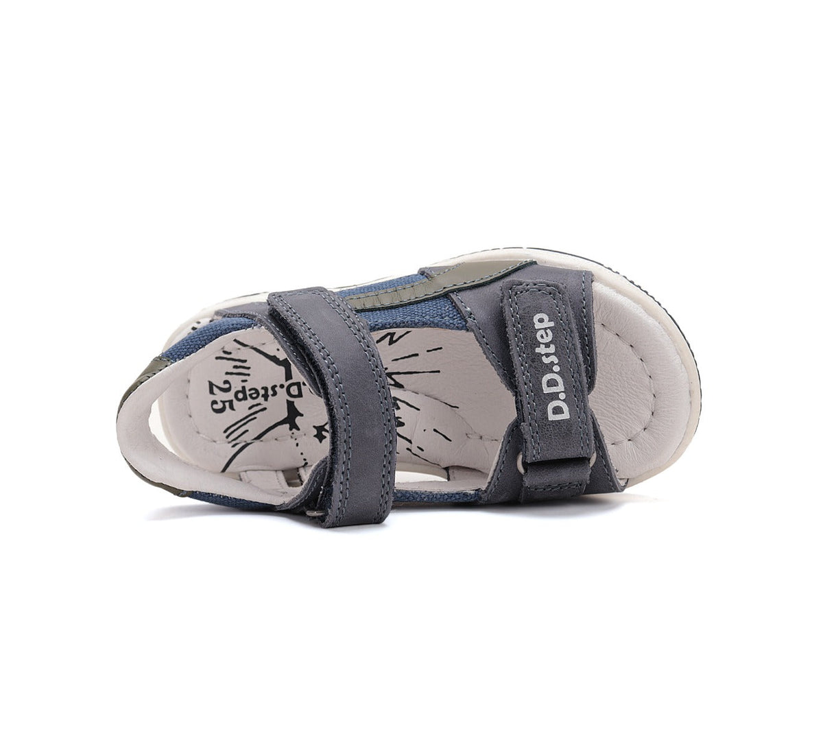 D.D.Step sandale baieti 25-30 Royal Blue