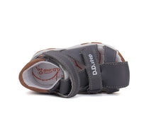 D.D.Step sandale baieti 20-25 Dark Grey cu minge baschet