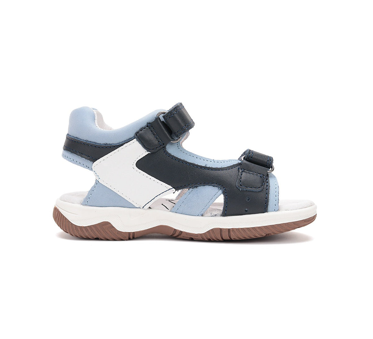 D.D.Step sandale baieti 25-30 Royal Blue cu stea
