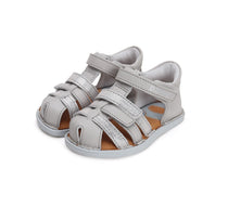 D.D.Step sandale baieti Barefoot 26-31, Light Grey simlu