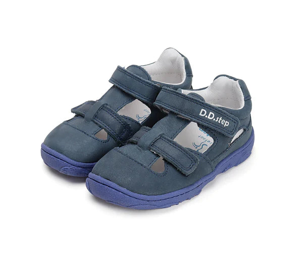 D.D.Step sandale baieti Barefoot 20-25, Royal Blue