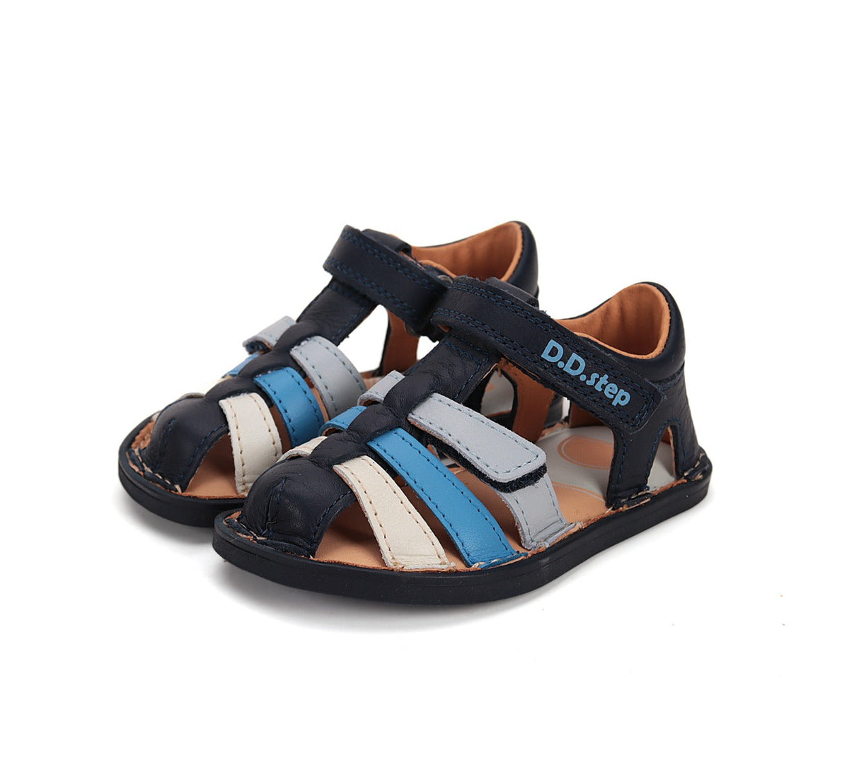 D.D.Step sandale baieti Barefoot 20-25, Royal Blue