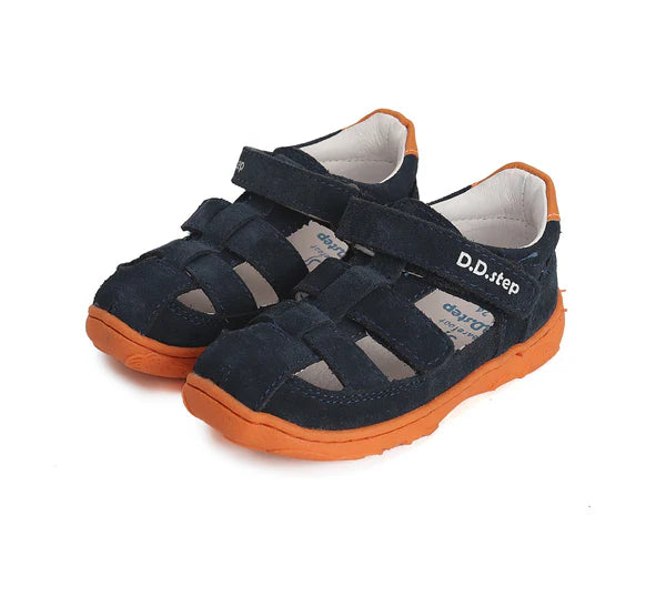 D.D.Step sandale baieti Barefoot 20-25, Royal Blue