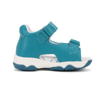 D.D.Step sandale baieti cu LED 26-31 Bermuda Blue cu naveta