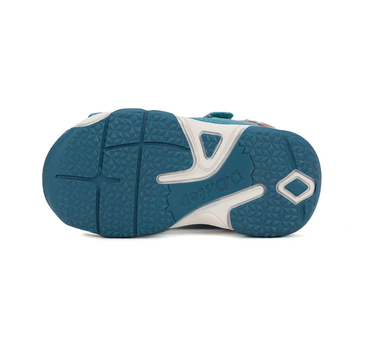 D.D.Step sandale baieti cu LED 26-31 Bermuda Blue cu naveta