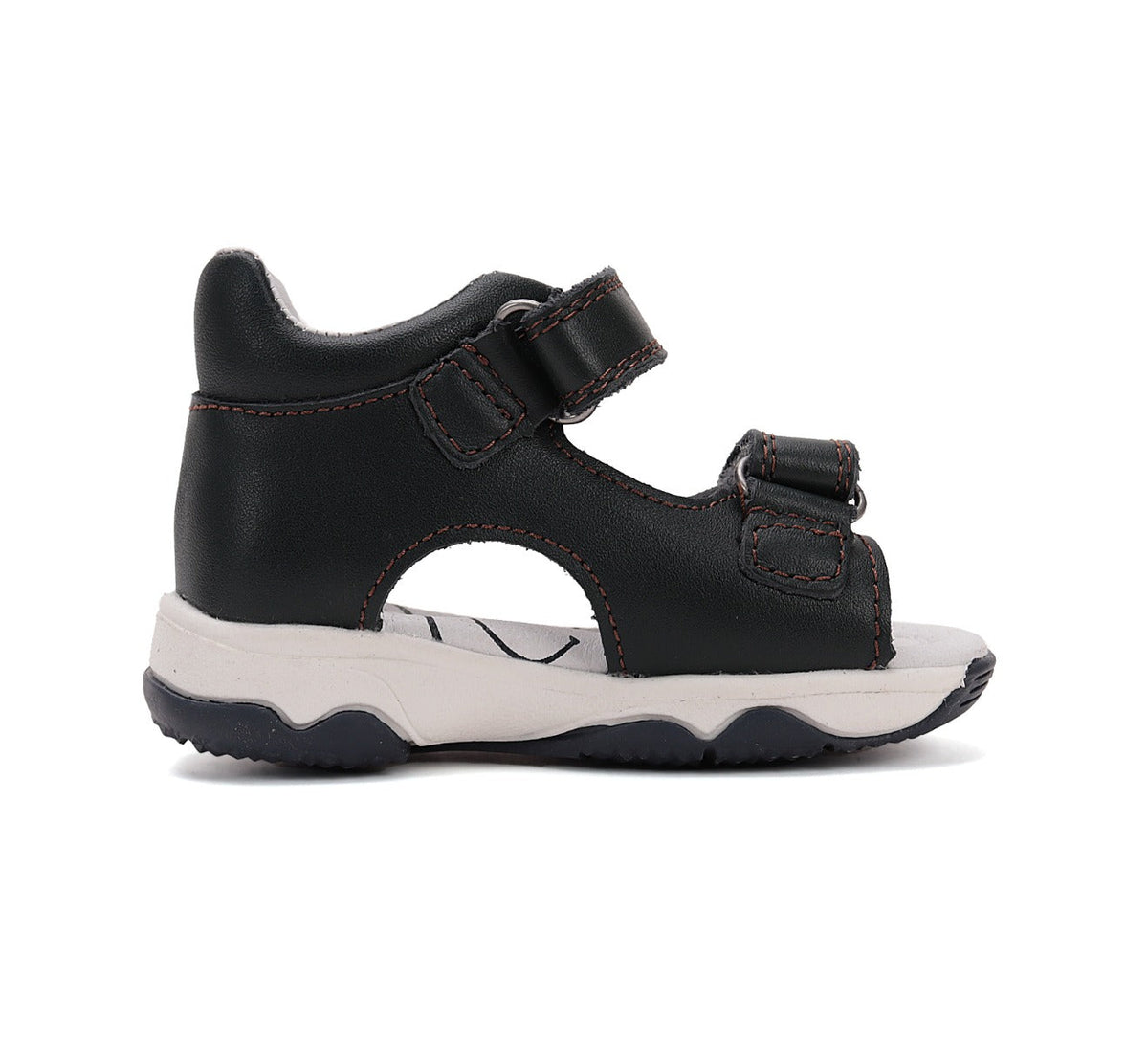 D.D.Step sandale baieti cu LED 26-31 Royal Blue cu busola