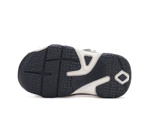 D.D.Step sandale baieti cu LED 26-31 Grey cu busola