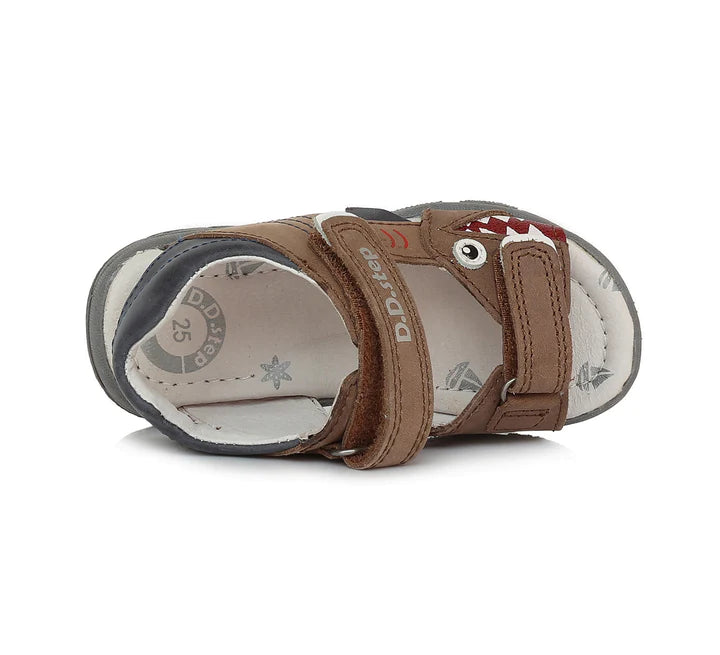 D.D.Step sandale baieti cu scai 25-30