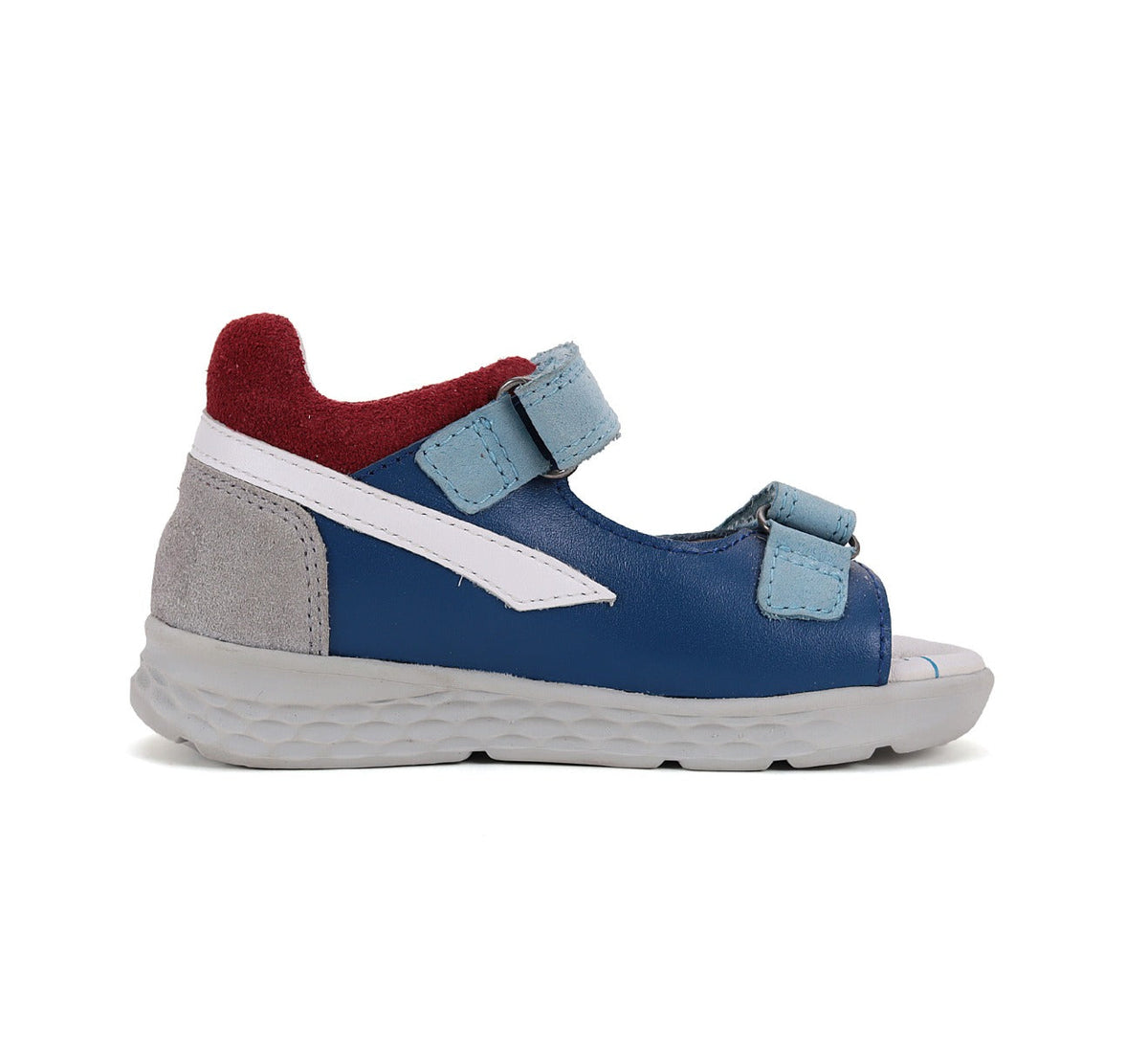 D.D.Step sandale baieti Ponte20 supinati 28-33  Bermuda Blue cu gri