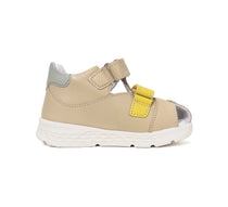 D.D.Step sandale baieti Ponte20 supinati 28-33 Cream cu galben