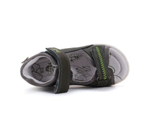 D.D.Step sandale baieti Ponte20 supinati 22-27 Dark Grey cu rechin