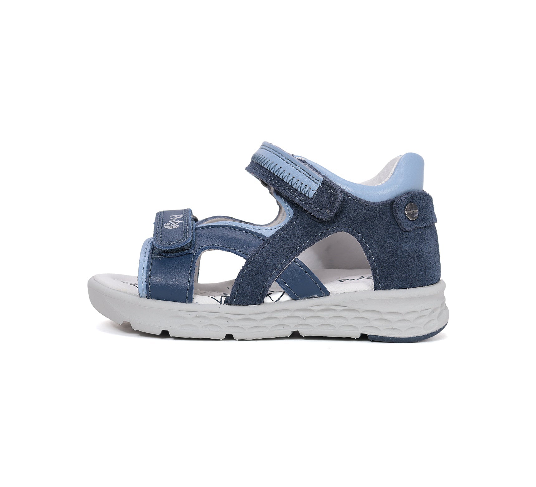 D.D.Step sandale baieti Ponte20 supinati 22-27 Royal Blue cu albastru deschis Imagine secundară a produsului