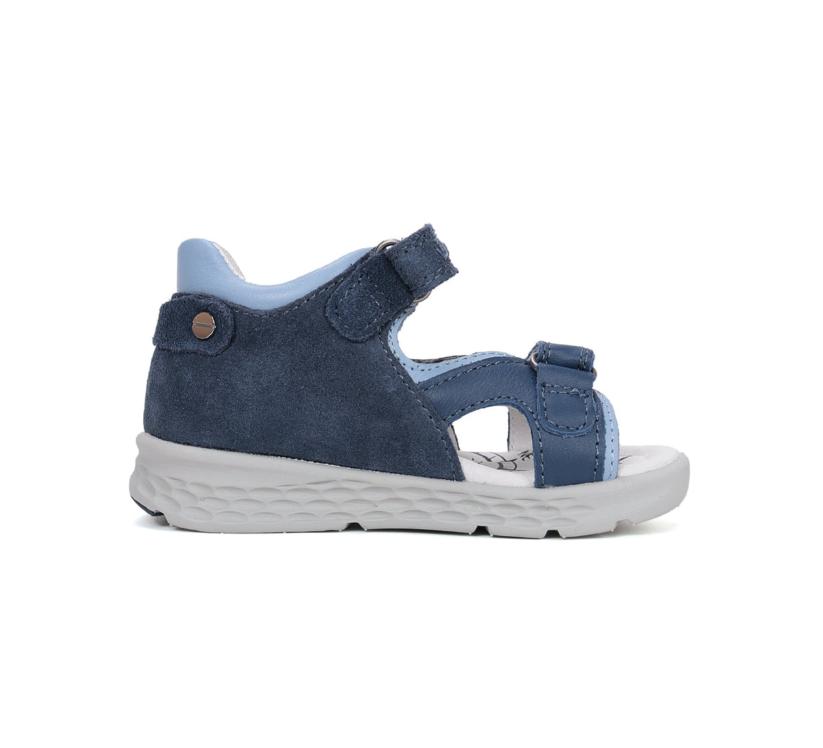 D.D.Step sandale baieti Ponte20 supinati 22-27 Royal Blue cu albastru deschis