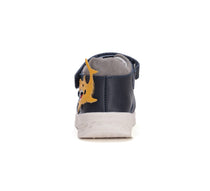 D.D.Step sandale baieti Ponte20 supinati 22-27 Royal Blue cu rechin
