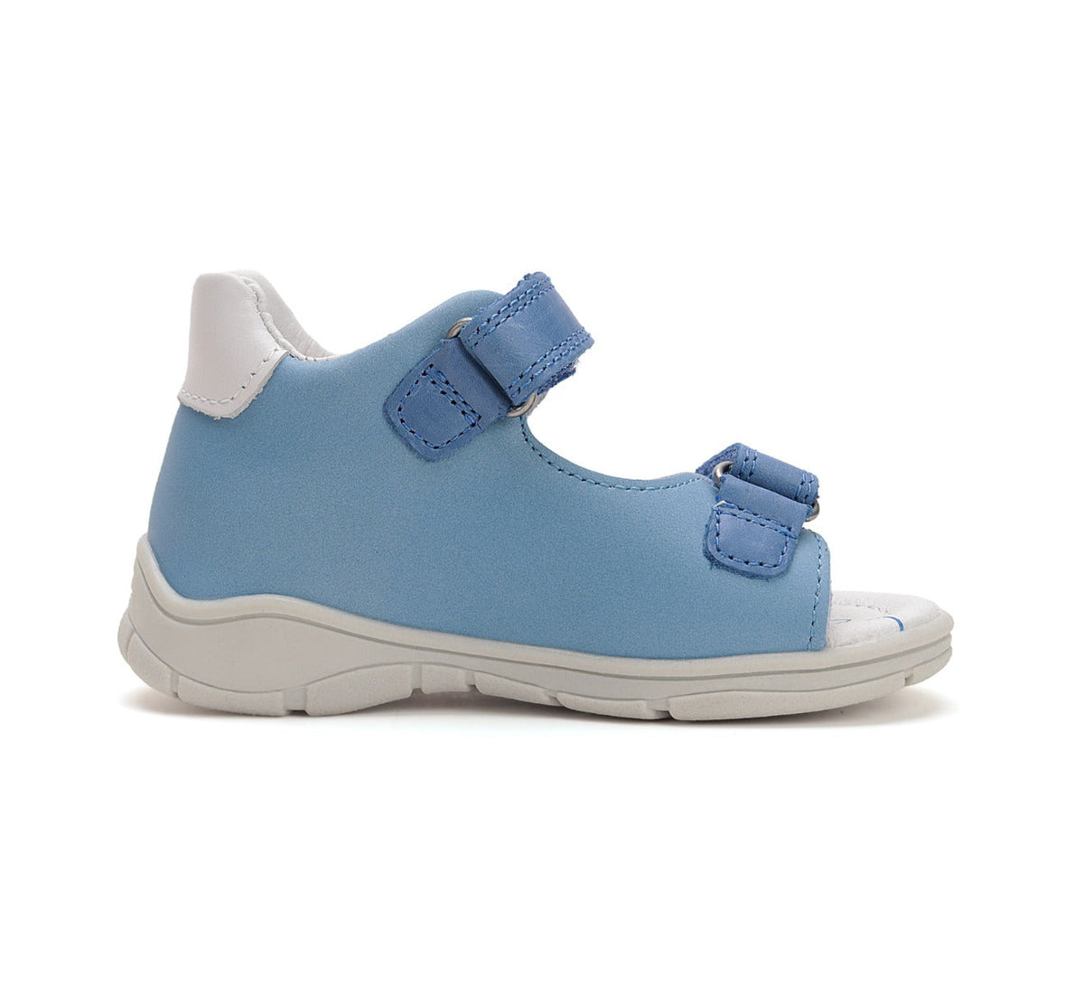D.D.Step sandale baieti Ponte20 supinati 22-27  Sky Blue cu lime