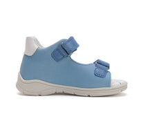 D.D.Step sandale baieti Ponte20 supinati 28-33 Sky Blue cu verde