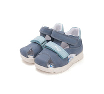 D.D.Step sandale baieti Ponte20 supinati 22-33 Aero Blue cu albastru