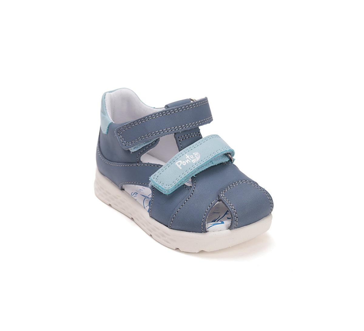 D.D.Step sandale baieti Ponte20 supinati 22-33 Aero Blue cu albastru