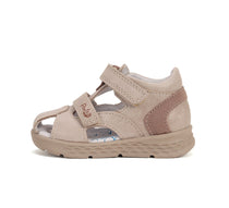D.D.Step sandale baieti Ponte20 supinati 28-33 Cream cu maro