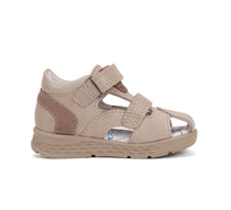 D.D.Step sandale baieti Ponte20 supinati 28-33 Cream cu maro