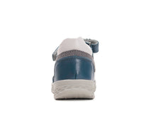 D.D.Step sandale baieti Ponte20 supinati 28-33  Royal Blue cu verde