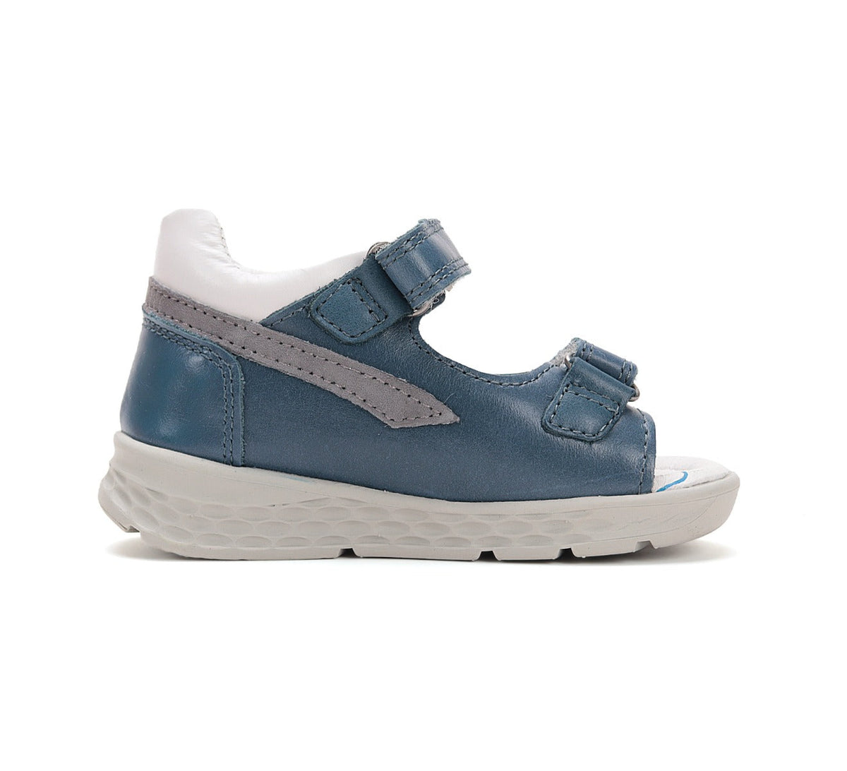 D.D.Step sandale baieti Ponte20 supinati 28-33  Royal Blue cu verde